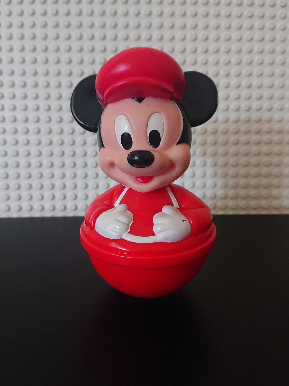 Disney - Mickey Mouse 4.5" Roly Poly - Weeble Wobble Wobbly Balancing Toy